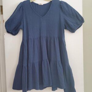 Ana Brand Blue Flowy Dress